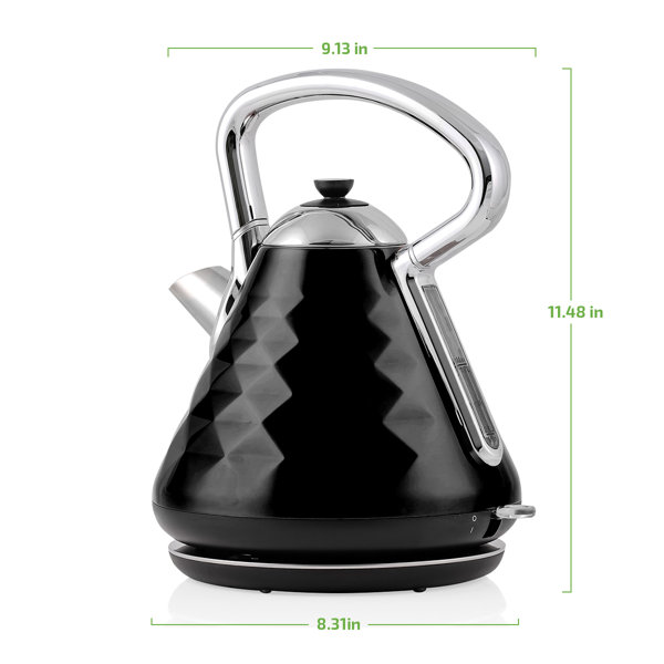 Ovente Cleo 1.7 qt. Electric Tea Kettle & Reviews Wayfair